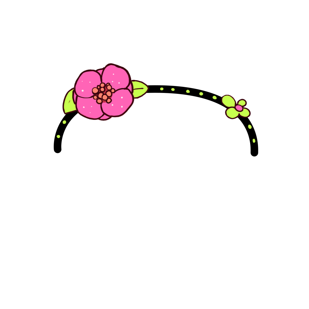Treasure ~ Headband Pink Flower