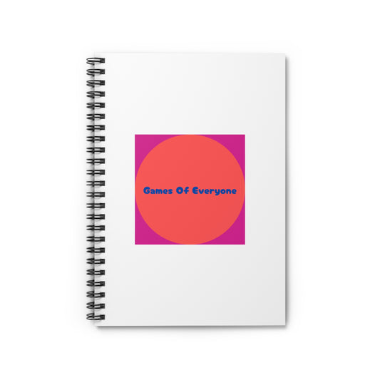 Spiral Notebook - Ruled Line