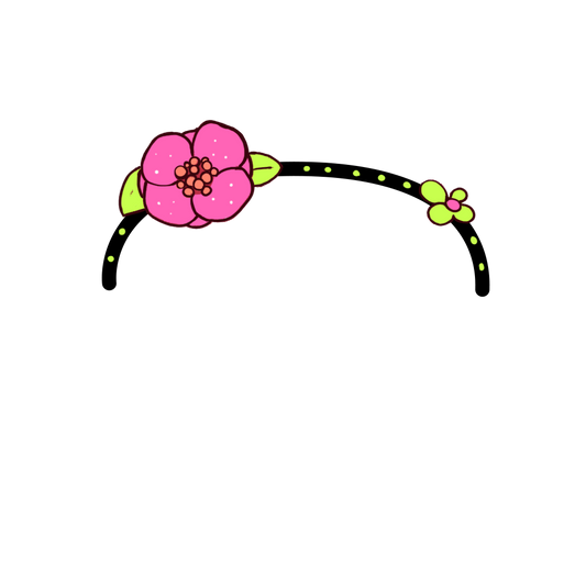 Treasure ~ Headband Pink Flower