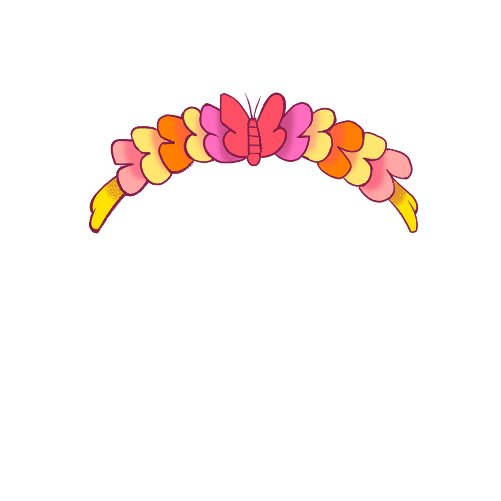 Treasure - Headband Butterflies