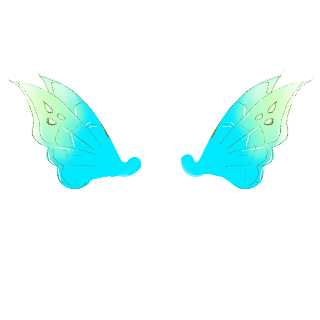 Treasure ~ Fairy Wings Blue