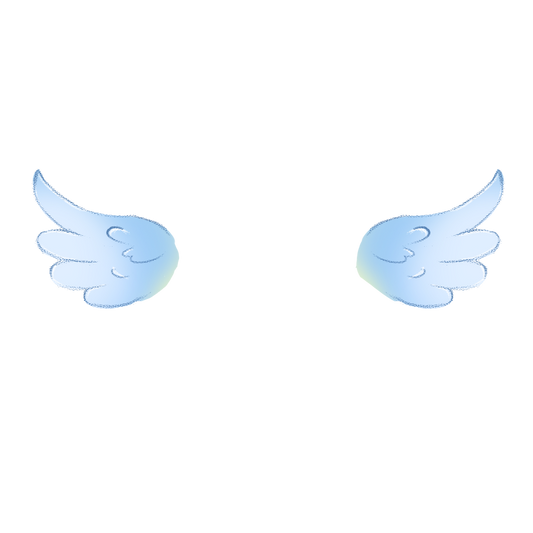 Treasure ~ Angel Wings Blue